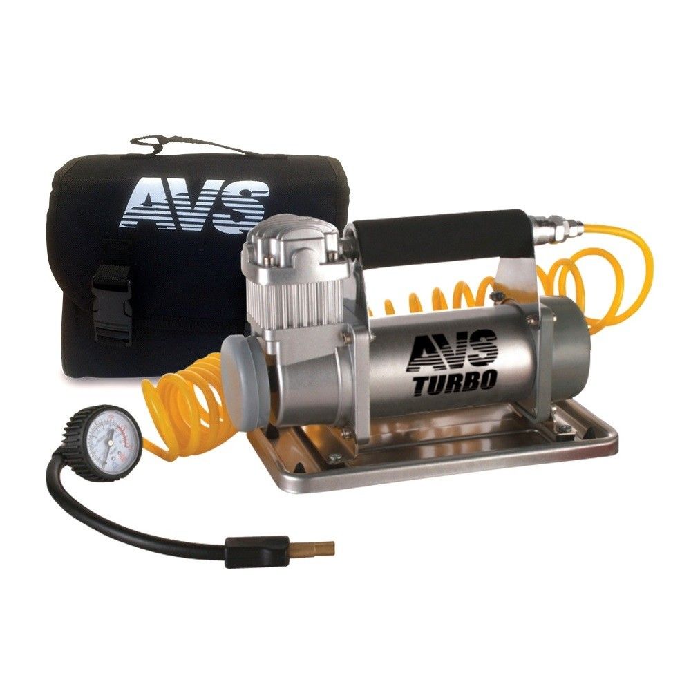 Автомобильный компрессор AVS KS900, от прикуривателя компрессор автомобильный eco ae 013 4 12 в 130 вт 35 л мин 10 бар манометр 7 бар сумка