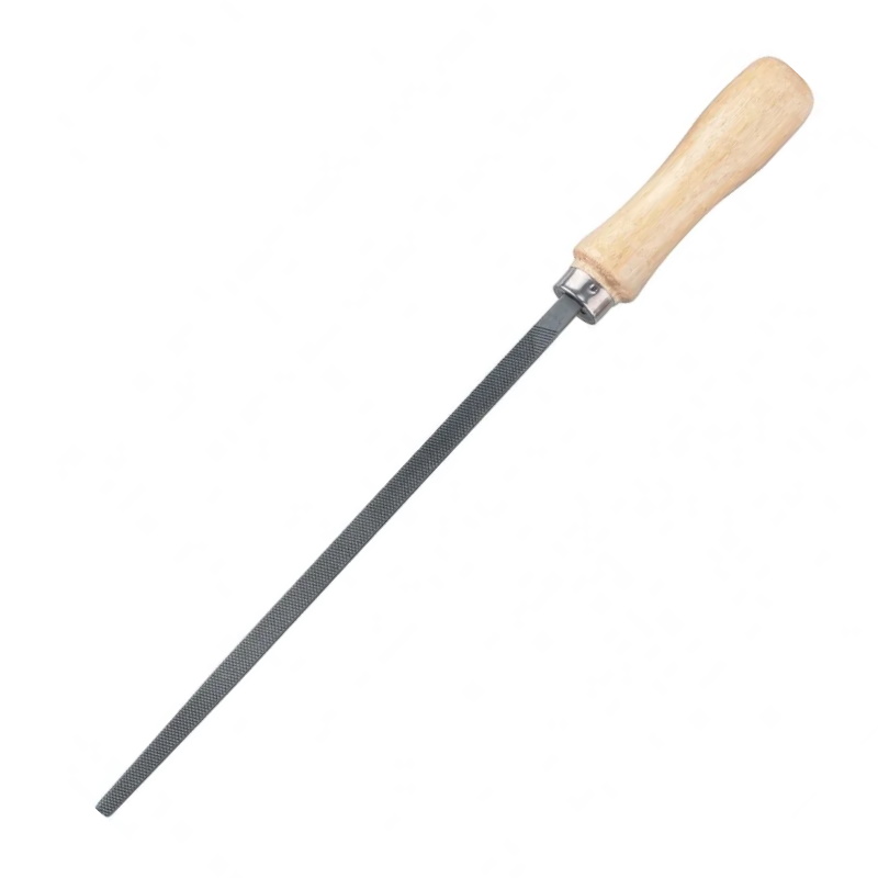 Напильник Сибртех 15926 200 мм квадратный деревянная ручка напильник сибртех 16032 300 мм 2 трехгранный деревянная ручка