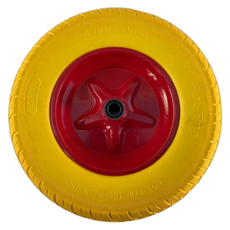 запасное полиуретановое колесо для тачки 77556 fit Колесо пенополиуретан Mawipro PU1620 16