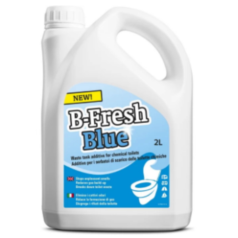 Жидкость для биотуалета Thetford B-Fresh Blue, 2л жидкость для биотуалета thetford campa rinse plus 2 л