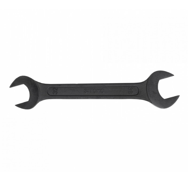 Ключ гаечный рожковый Sitomo SIT 32x36 мм (длина 310 мм, черный) гаечный рожковый ключ frosp 27х30мм