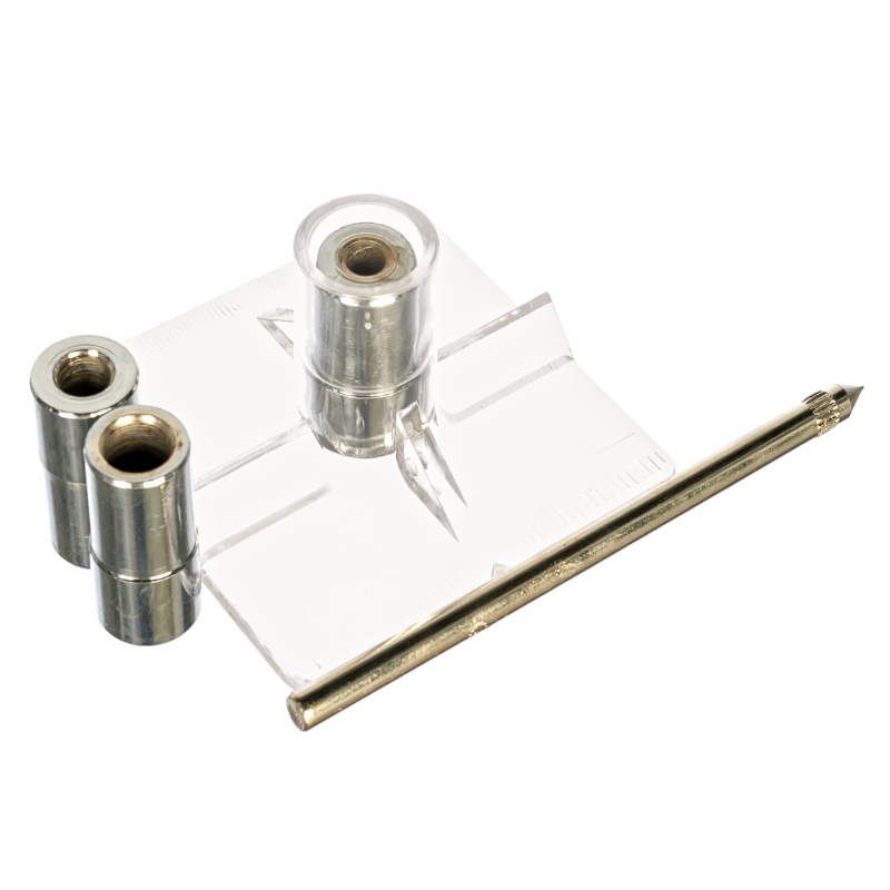 Кондуктор Практика для сверления для сверл 775-334 кондуктор для сверления практика от 14 до 70 мм для алмазных коронок металлический