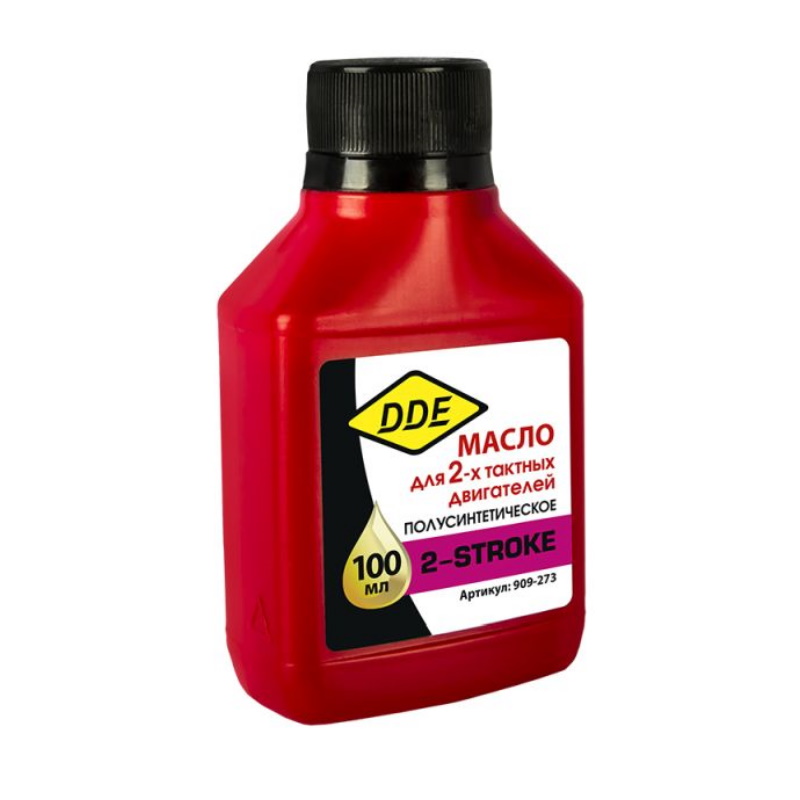 Масло 2-тактное полусинтетическое DDE API TС 909-273 0.1 л полусинтетическое масло zic