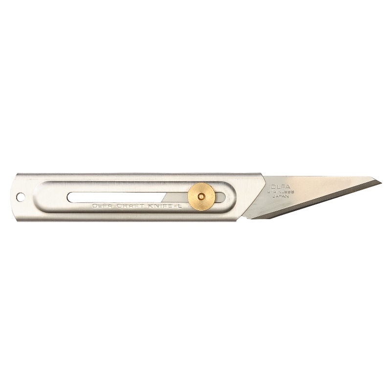 Нож Olfa OL-CK-2 с выдвижным лезвием, 20 мм металлический нож olfa ol ml с выдвижным лезвием 18 мм