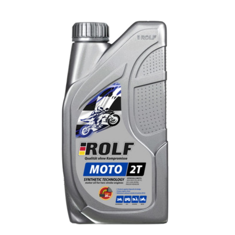 Масло моторное Rolf MOTO 2T 9347464, полусинтетика, пластик, 1литр полусинтетическое моторное масло rolf