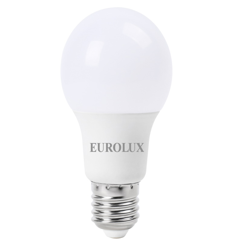Светодиодная лампа Eurolux LL-E-A60-7W-230-2.7K-E27 38 вт uvc светодиодная лампа с пультом дистанционного управления 360 градусов три времени для purify hotel бытовой домашний офис гостиная