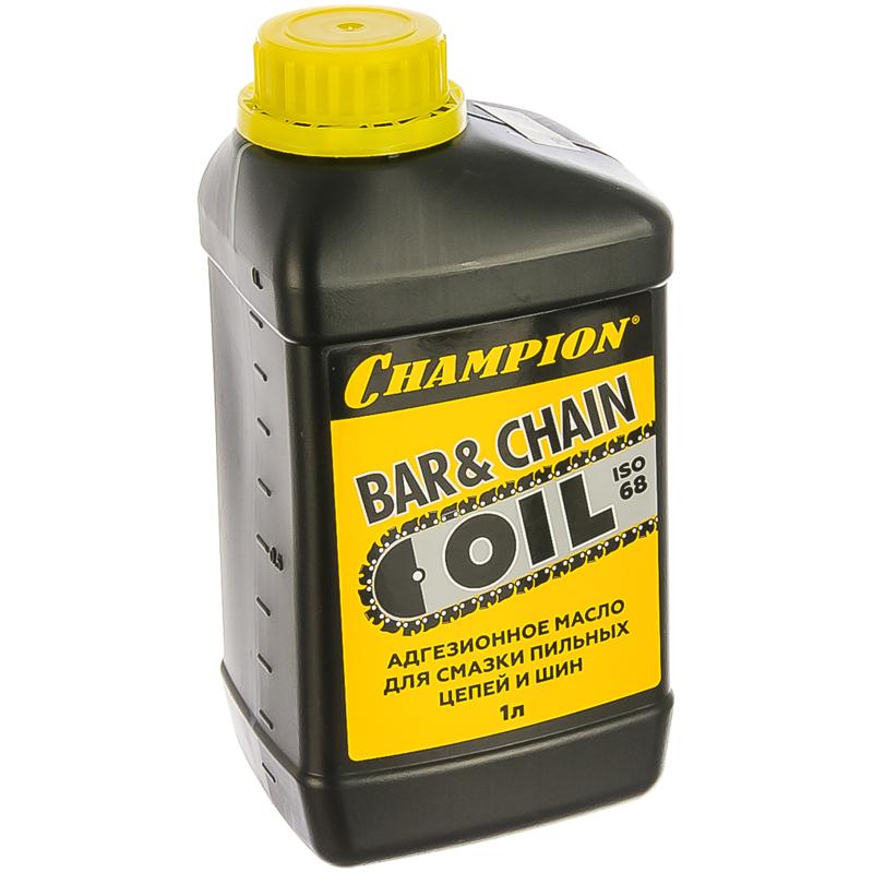 Масло для смазки цепей и шин Champion 952824,1 л масло для цепей oleo mac chain lube биоразлагаемое 1 л