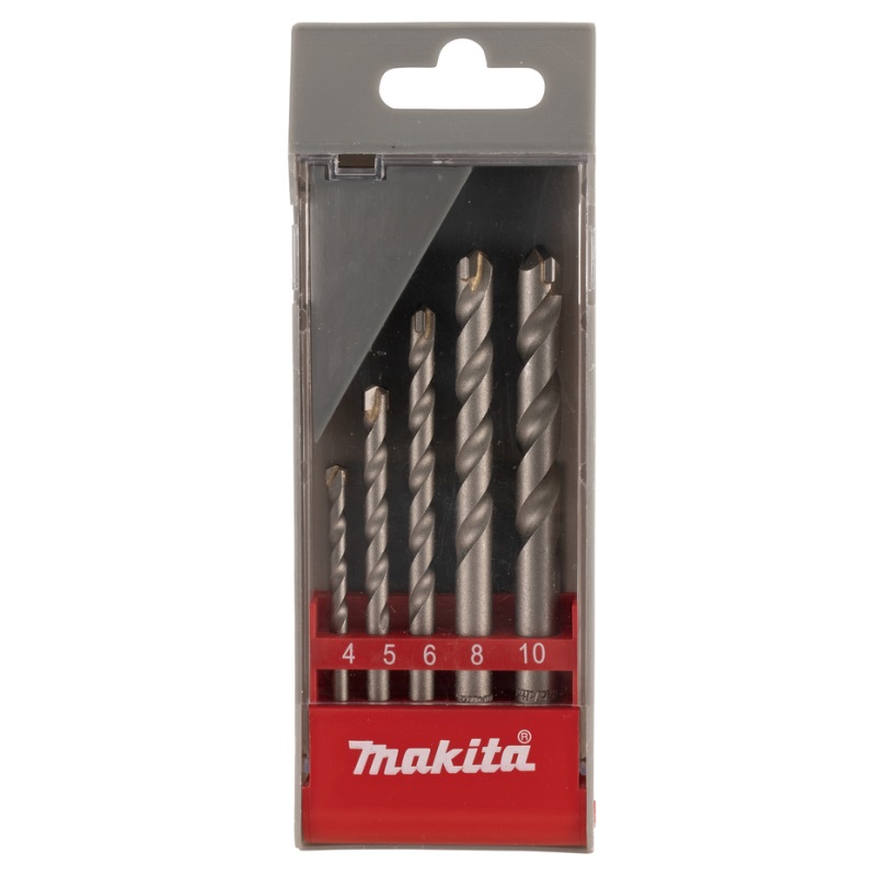 Набор сверл по бетону Makita D-05175, 5 шт. coscelia 5шт 3g bond клей для ногтей набор stick ногти аксессуары и формы ногтей