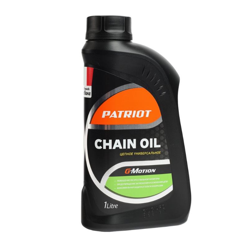 Масло цепное Patriot G-Motion Chain Oil 850030700, 1 л масло для цепей oleo mac chain lube биоразлагаемое 1 л