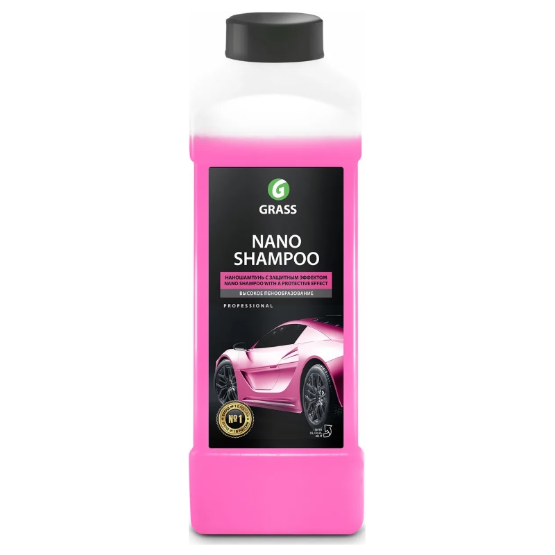 Наношампунь Grass Nano Shampoo 136101 (1 л) холодный воск grass cherry wax 138100 1 л