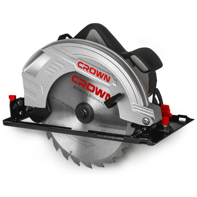 Дисковая пила Crown CT15210-235 аккумуляторная циркулярная дисковая пила crown ct25002 165hx 165 мм напряжение 20 в
