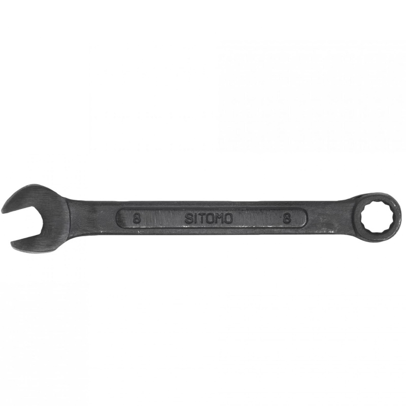 Ключ гаечный комбинированный оксидированный Sitomo (8x8 мм) SIT комбинированный ключ гаечный frosp 19 мм