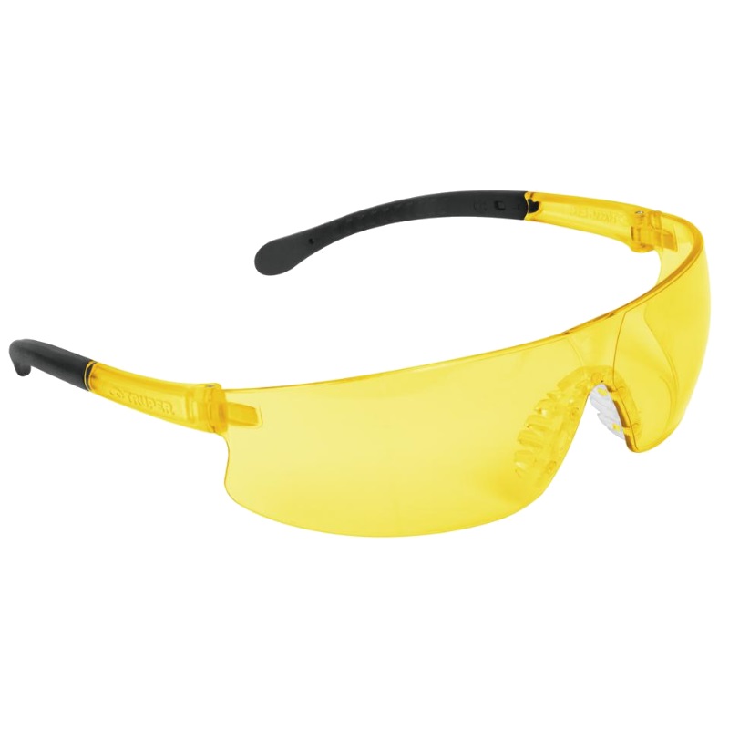 Очки защитные желтые Truper LEN-LA 15295 защитные очки с дужками champion c1008 желтые
