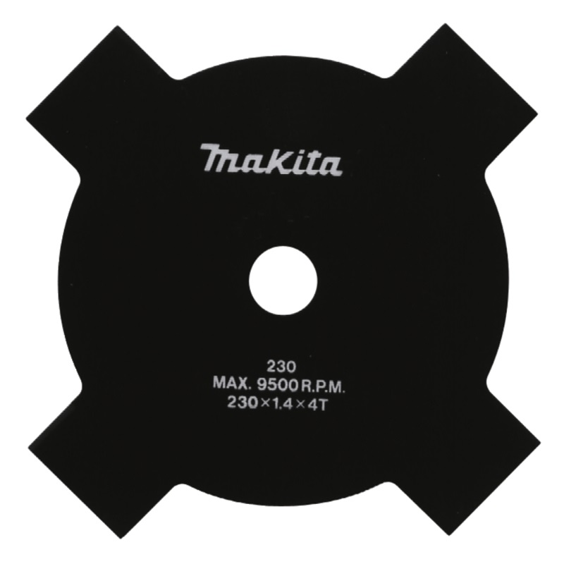 кассета для триммера makita ur3000 da00000001 Нож для триммера Makita DA00000181, 4 зуба, D=230x25,4 мм