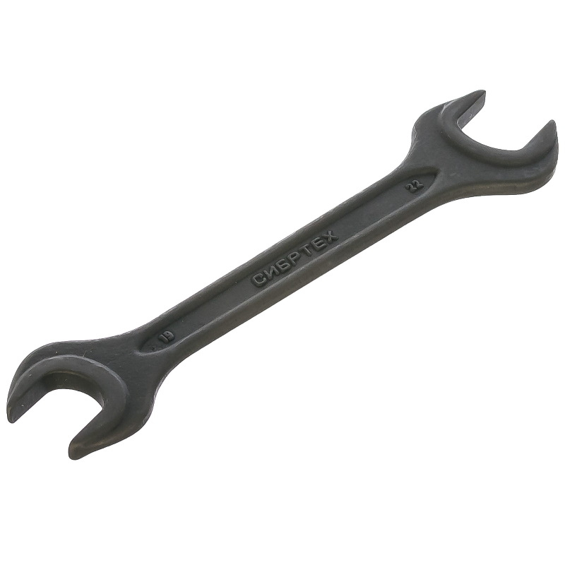 Ключ рожковый Сибртех 14329, 19х22 мм грабли сибртех 12 зубьев 30 см сталь без черенка