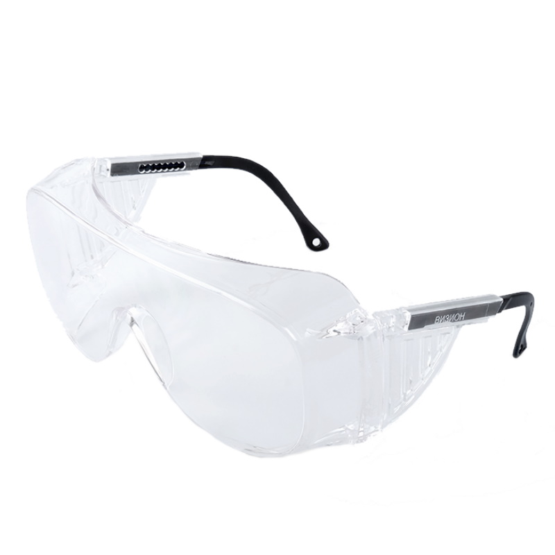 Очки защитные токарные Росомз ВИЗИОН О45 открытые (защита от пыли, твердых частиц)