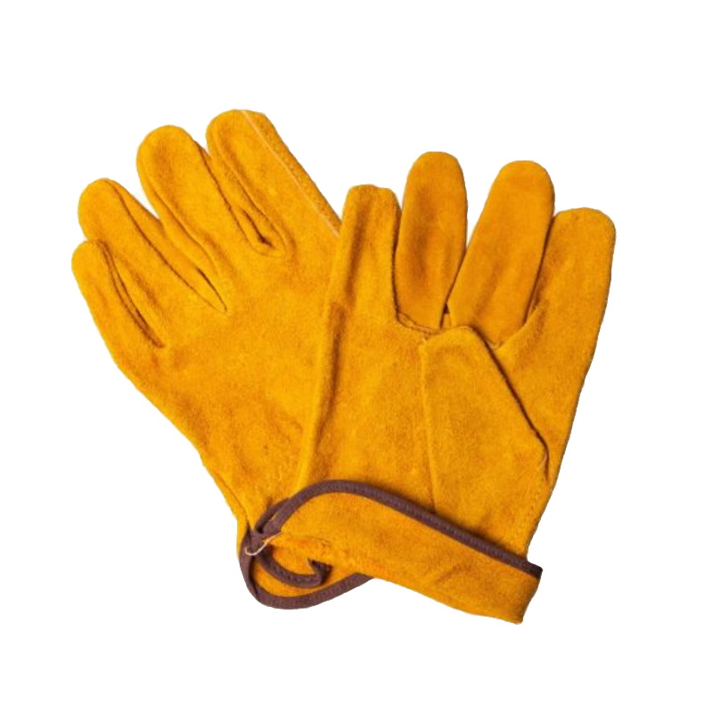 Перчатки цельноспилковые Альгиз S213, желтые цельноспилковые усиленные перчатки arcticus