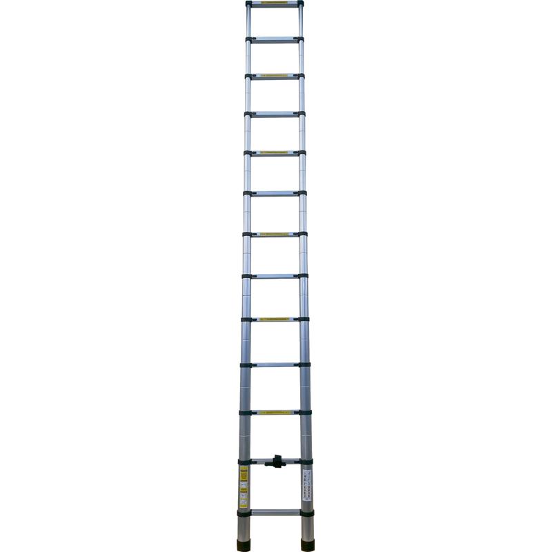 Лестница приставная Алюмет TLS 3,8м лестница двухсторонняя алюмет dtlh 1 9 телескопическая с шарниром 1 9 1 9 м
