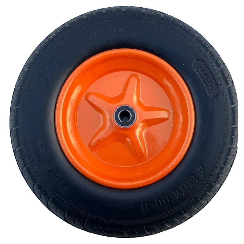запасное полиуретановое колесо для тачки 77556 fit Колесо пенополиуретан Mawipro PU1616 16
