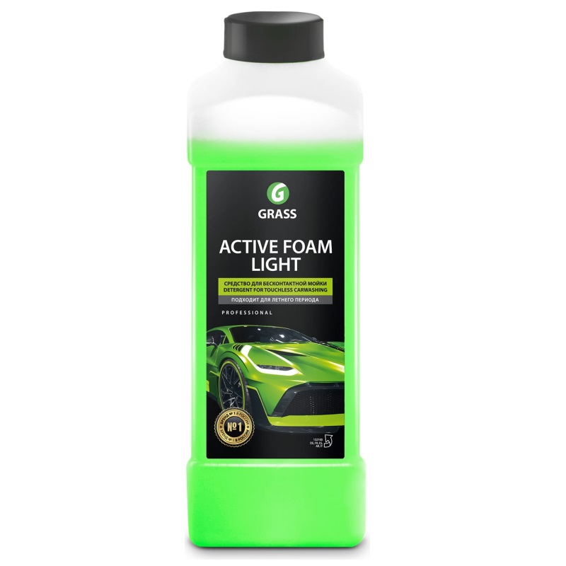 Активная пена Grass Active Foam Light 132100 (1 л) пенный очиститель grass multipurpose foam cleaner 0 75 л