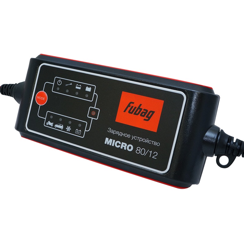 Зарядное устройство Fubag MICRO 80/12 68825 зарядное устройство автомобильное gerffins 2 1a micro usb черное