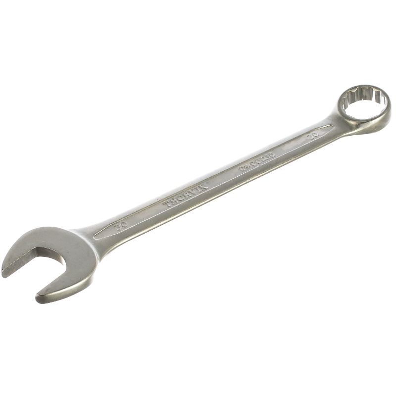 Ключ гаечный комбинированный Thorvik CW00030 (размер 30 мм, длина 328 мм) накидной ключ thorvik