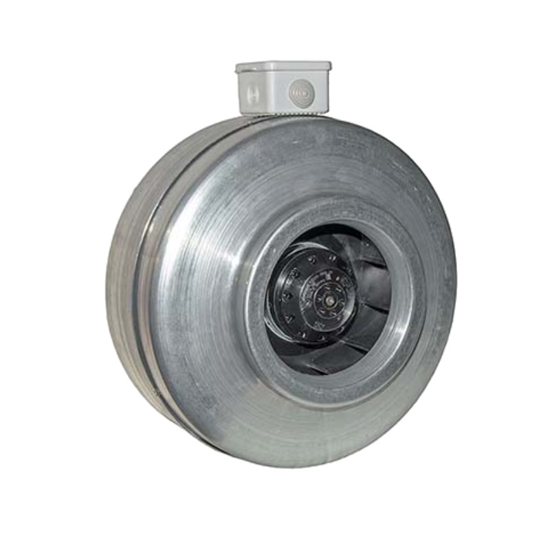 Канальный вентилятор для вытяжки на кухне Vanvent ВКВ-125Е (диаметр воздуховода 125 мм, 350 м3/ч)
