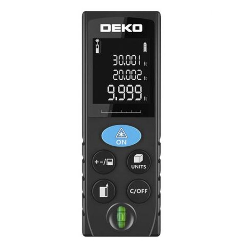 Дальномер лазерный для дома Deko LRD110-40m 065-0205-1 (точность ±2 мм)