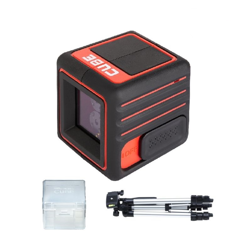 Лазерный уровень Ada Cube Professional Edition А00343 (компактный, 2 линии, подставка, принадлежности)