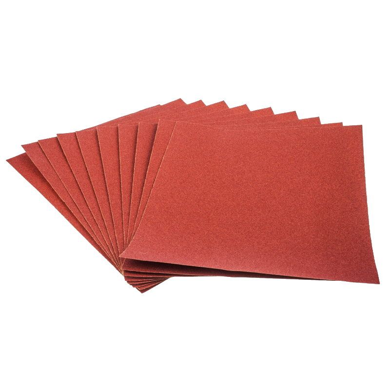 Шлифовальный лист на бумажной основе, оксид алюминия, водостойкий РемоКолор 32-5-112, Р120, 220х270мм 10шт. акрил liquitex heavy body 59 мл красный оксид
