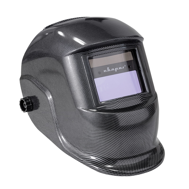 Щиток сварщика защитный лицевой Сварог PRO B20 карбон, маска сварщика лицевой защитный щиток росомз