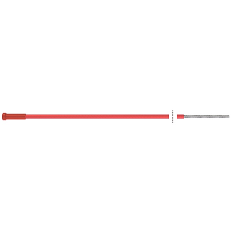 Канал направляющий Fubag FB.SLR-40 (4,4 м, 1,0-1,2 мм, сталь, красный, 1 шт.) шланг пакет для механизма подачи проволоки tss fcaw 501 15 м