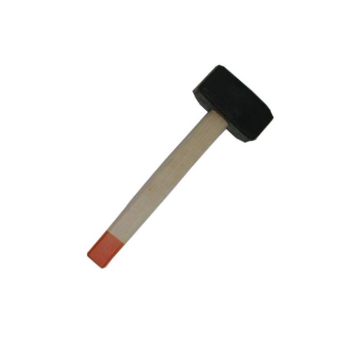 Кованая кувалда Труд (вес 4 кг, в сборе, деревянная ручка) кувалда 3 кг кованая в сборе рукоятка фибергласовая bartex sh 3000