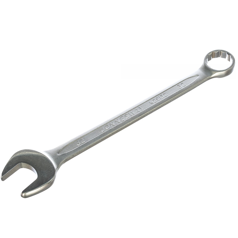 Ключ комбинированный Jonnesway W26132 (размер 32 мм, длина 365 мм) ключ разводной кобальт 798 072 200 мм с тонкими подвижными губками максимальный размер зева 24 мм