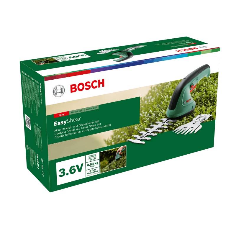 Аккумуляторные ножницы для травы и кустов Bosch Easyshear 0.600.833.303 .