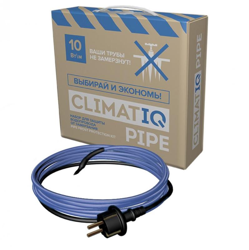 Нагревательный кабель Iqwatt ClimatIQ Pipe 3м комплект для обогрева резистивный труб iqwatt iq pipe cw 10 м на трубу