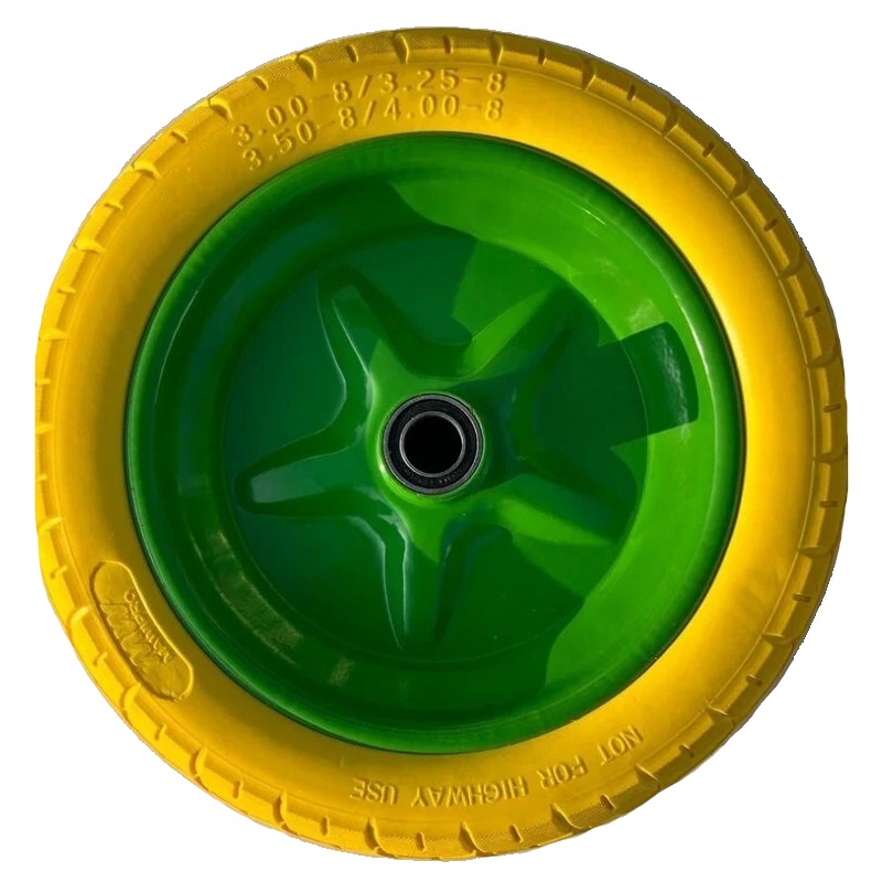 колесо сибртех 689805 полиуретановое 4 80 4 8 длина оси 80мм подшипник 20мм Колесо пенополиуретан Mawipro PU1520 13