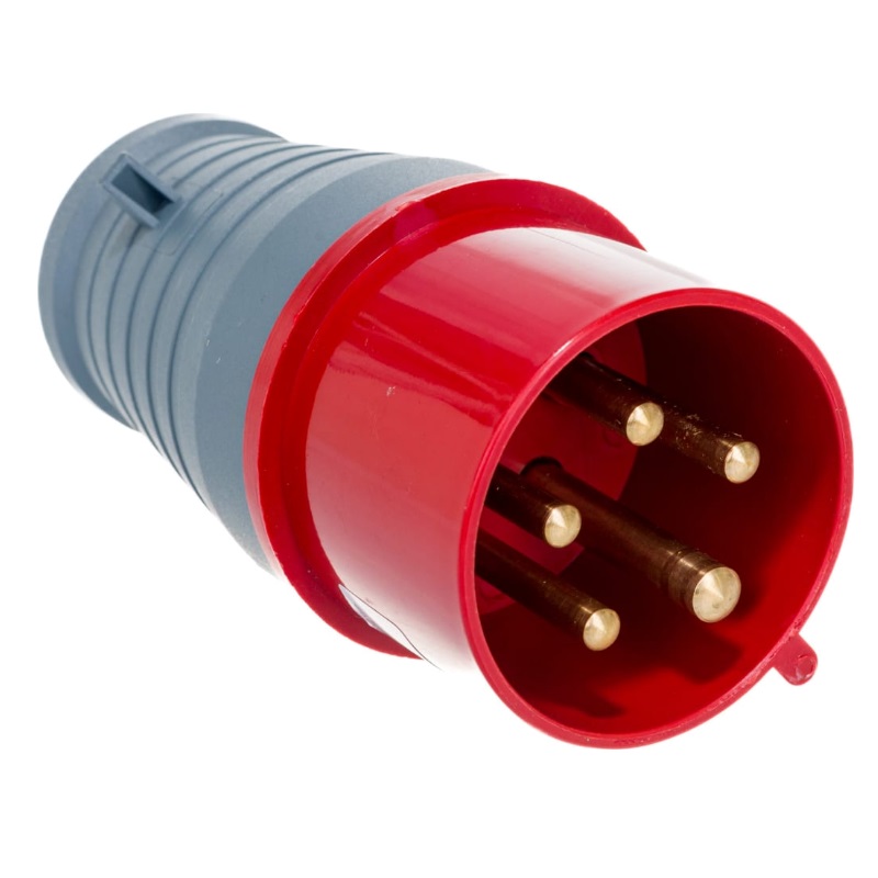 Вилка электрическая кабельная IEK ССИ-025 (32 А, 3P+PE+N, 380 В, IP44) PSR02-032-5