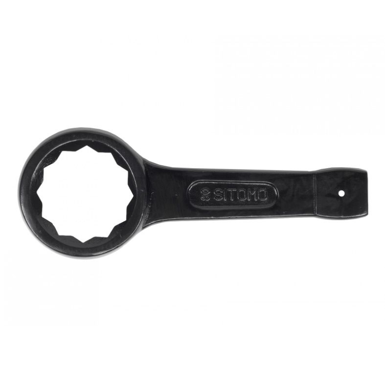 Ключ гаечный накидной односторонний ударный Sitomo 80 мм ключ sitomo sit 46 мм односторонний ударный