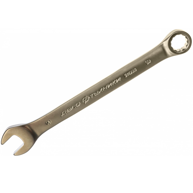Ключ комбинированный Дело Техники 8мм, 511008 удлиненный накидной ключ дело техники