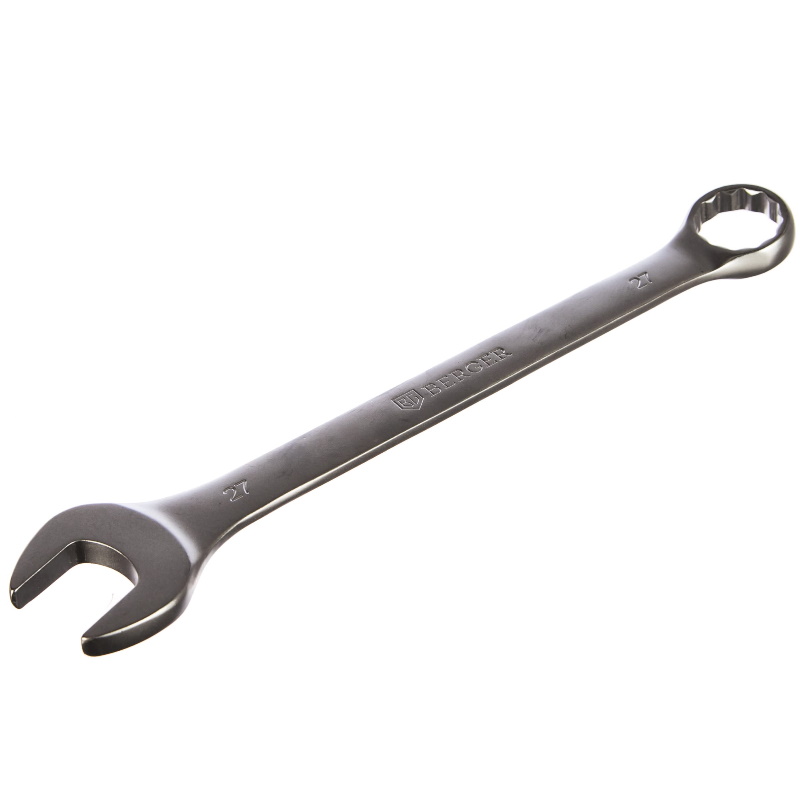 многофункциональный быстрозажимной гаечный ключ berger bg 0832qw для крепежа размером от 8 до 32 мм Комбинированный гаечный ключ Berger BG1141 (27 мм)
