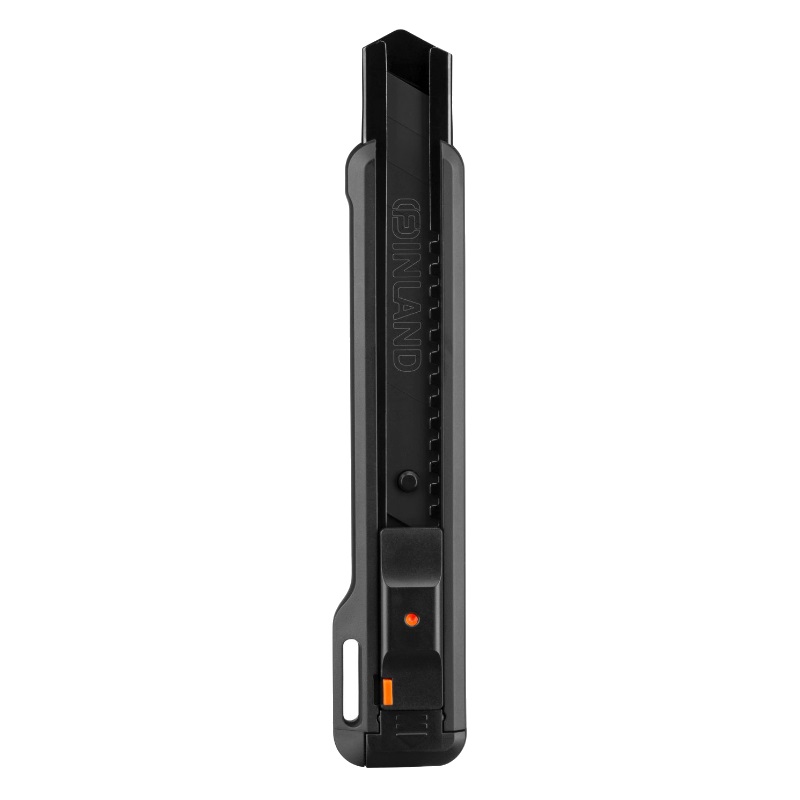Нож строительный Finland Soft Touch 2194, лезвия 18 мм нож olfa с выдвижным лезвием 9 мм standard models с противоскользящим покрытием автофиксатор