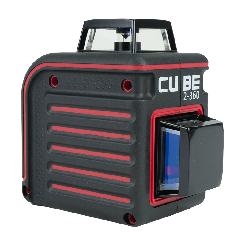Лазерный уровень Ada Cube 2-360 Basic Edition А00447 (дальность без приемника 20 м, 3 батареи АА, развертка 360) лазерный уровень ada cube 3d basic edition а00382 точность 0 2 мм м красный лазер 2 луча