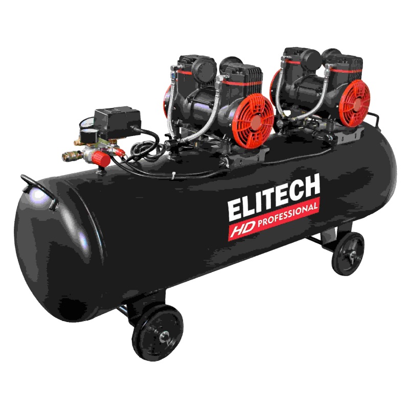 Компрессор безмасляный Elitech ACF 500-120S 204541 компрессор поршневой elitech acf 300 24s 24 л 300 л мин