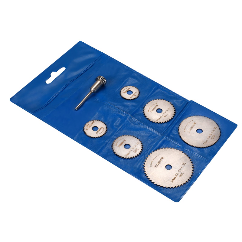 Набор отрезных дисков для гравера Deko RT7 065-0677, держатель, 7 предметов