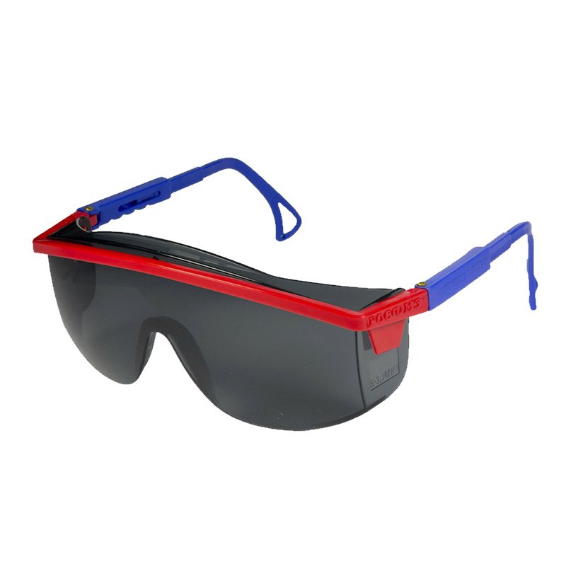 Защитные очки Росомз ОЗ7-В2 Титан 13725 (затемненные, защита от металлической стружки) очки защитные открытого типа затемненные