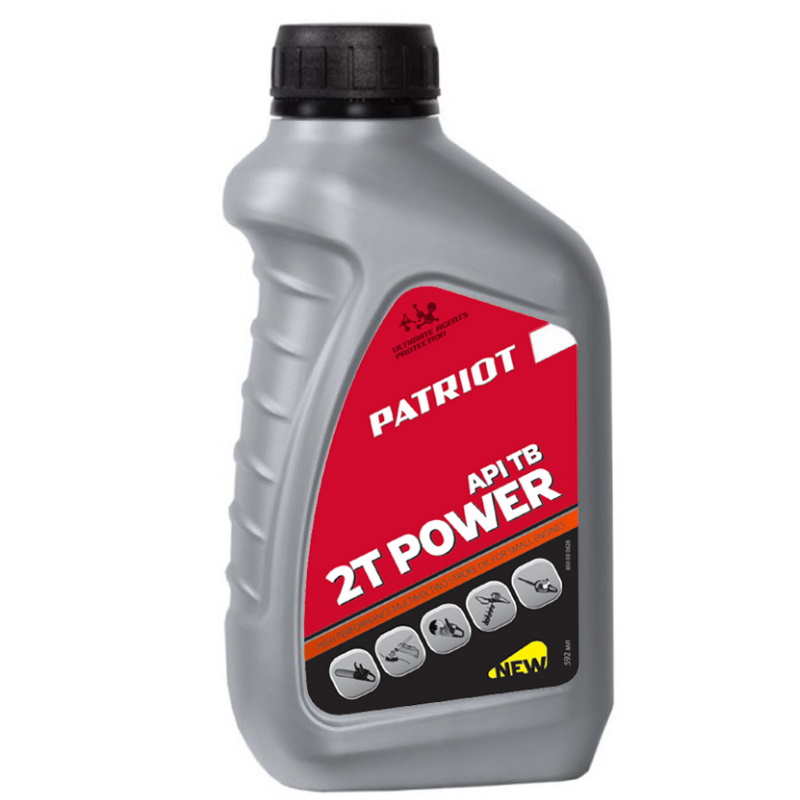 Масло моторное 2-х тактное минеральное Patriot Power Active, 0.592 л