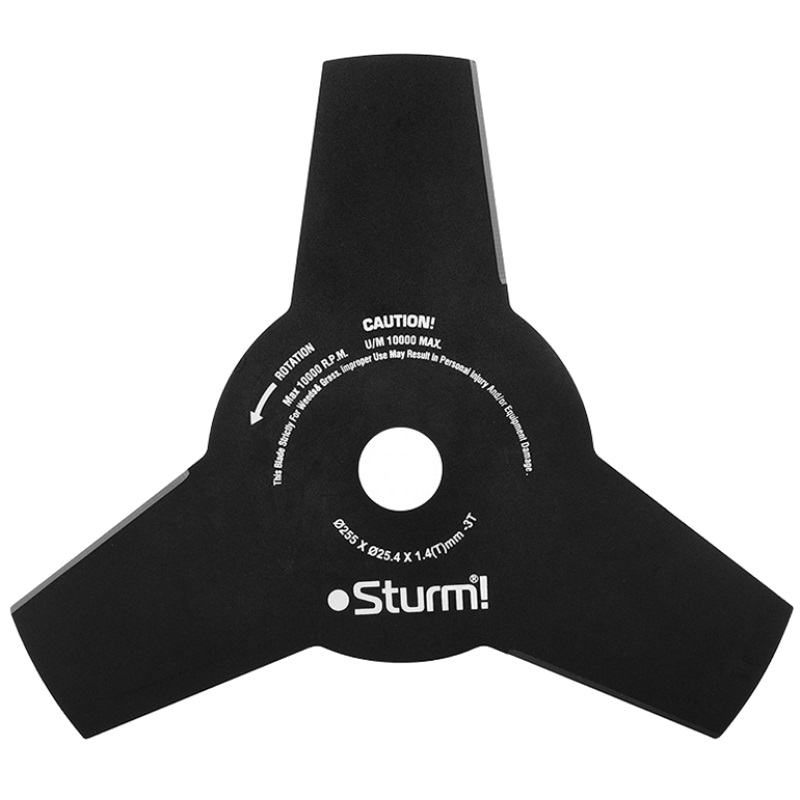 Трехлепестковый нож для триммера Sturm BT8942D-998 шпулька для триммера sturm