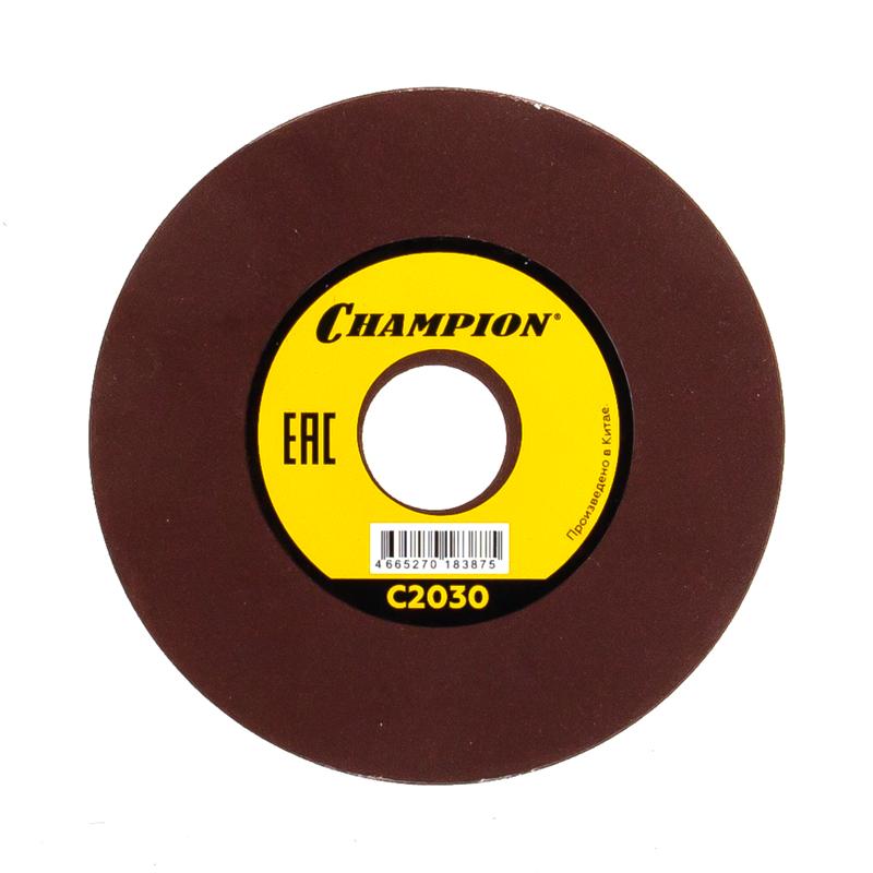 Заточной диск Champion C2030 (для станка C2000, 108x3.2x22.2 мм) диск заточной patriot pgd348 145х22 2х4 8 мм для заточки цепей с шагом 3 8