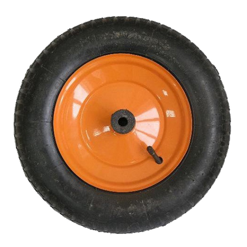 Колесо для двухколесной тачки Variant 12410, 3.25/3.00-8 К99-2С, камерное, с подшипником 20 мм, обод металл. литое колесо для тачки wb180shr кратон